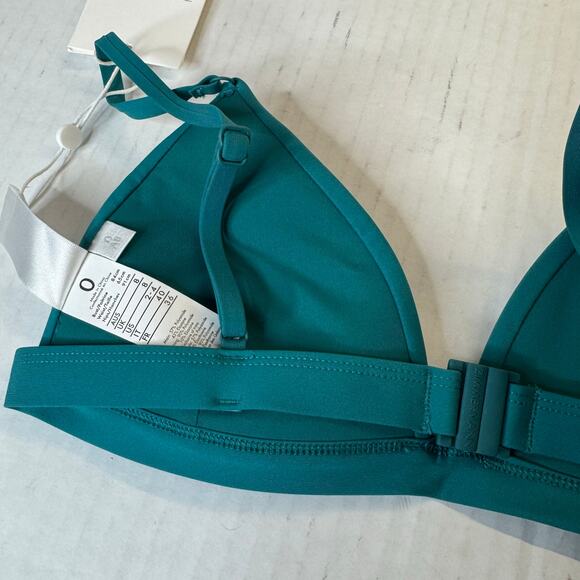 Zimmermann Triangle Bikini Top - Green NWT Size XS / O AB - Picture 4 of 6